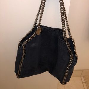 Stella McCartney Navy Tote